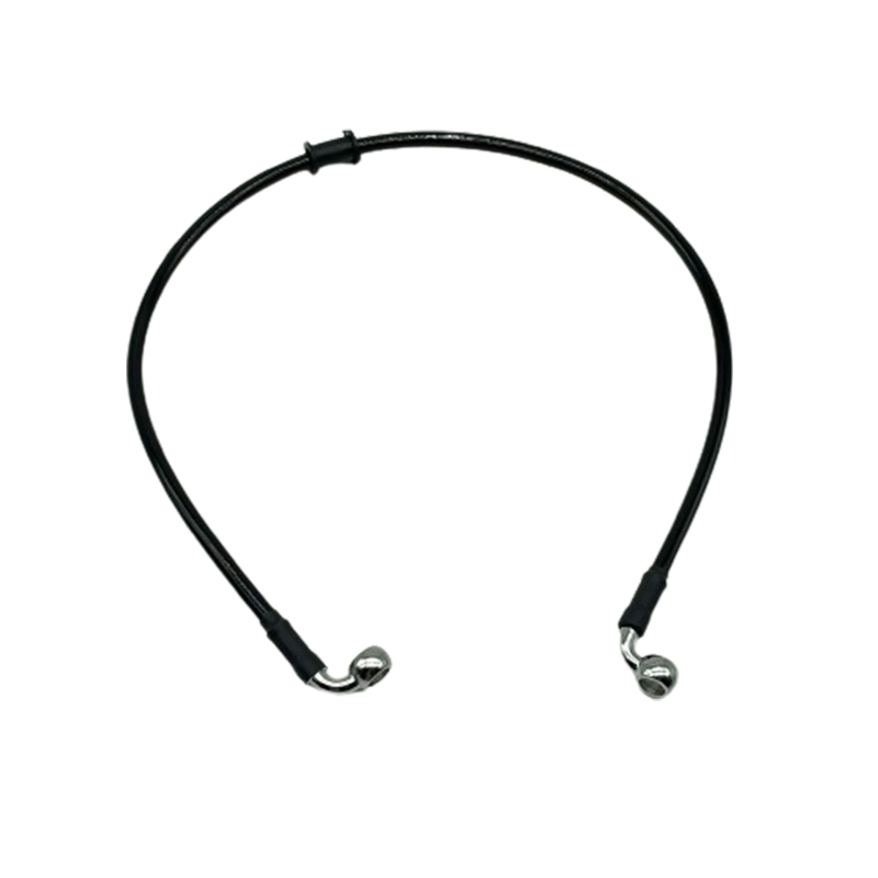 2Pcs Black 300mm To 2200mm 90° - Brake Line Motorcycle review and price